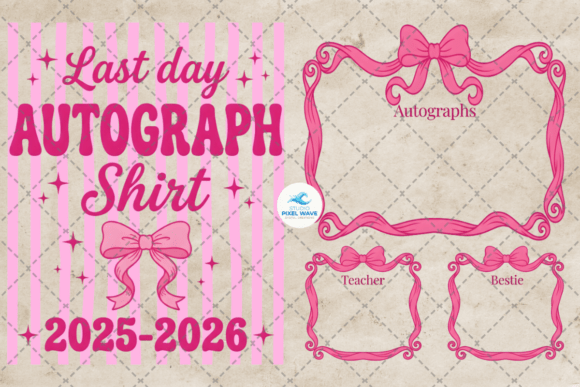 2 Sided Last Day of School Autograph PNG: The Ultimate End-of-Year Keepsake