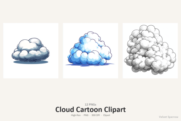 Cloud Cartoon Clipart Download: The Instant Creative Toolkit for Print and Digital Projects