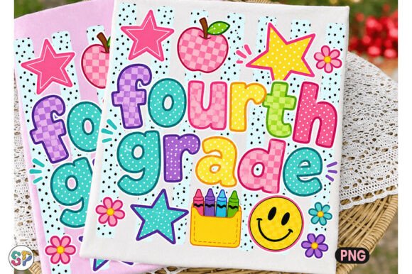 Fourth Grade Striped Back to School PNG: A Strategic Asset for Educators and Creators