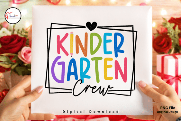 Kindergarten PNG, Back to School Tshirt: Integrating Digital Assets into Your Creative Workflow