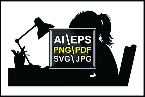 Silhouette Girl Studying at a Desk Lamp: A Comprehensive Evaluation
