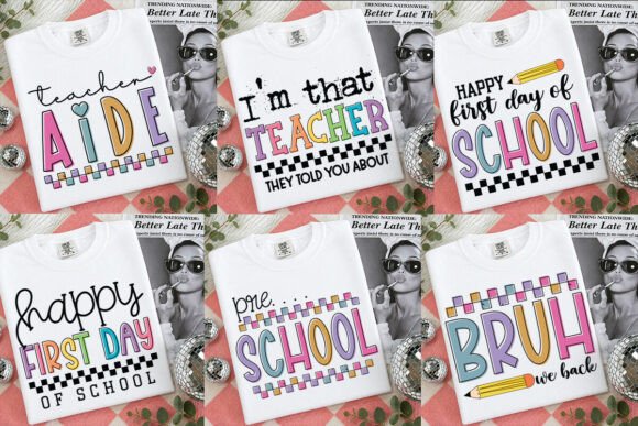 Trendy Back to School SVG Bundle for Creatives