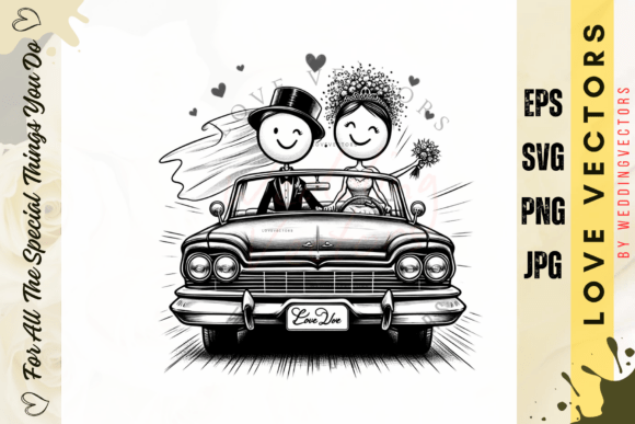 Weddingvectors - 11002359: A Retro Typewriter Graphics Set