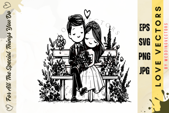 Weddingvectors - 11006945: Vintage Typewriter Art
