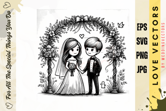 Weddingvectors - 33001435: A Deep Dive into Vintage Typewriter Graphics for Modern Romance